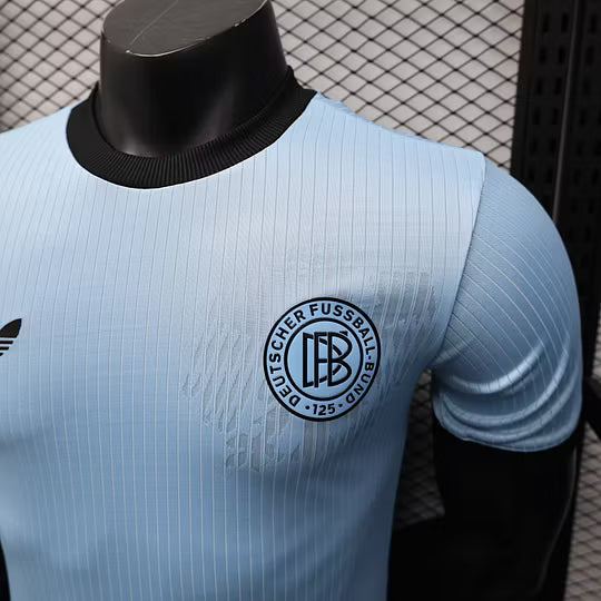 2025 Player Version Germany 125th Anniversary Edition Goalkeeper Light Blue Football Shirt – 1:1 Thai Quality