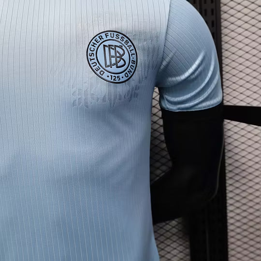 2025 Player Version Germany 125th Anniversary Edition Goalkeeper Light Blue Football Shirt – 1:1 Thai Quality