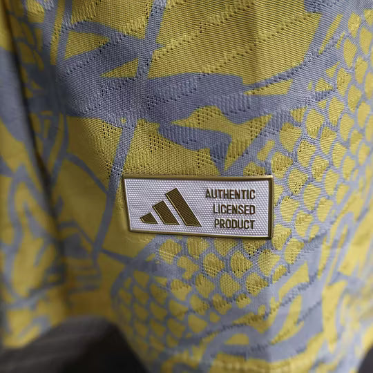 2024/2025 Player Version Real Madrid Special Edition Yellow Football Shirt – 1:1 Thai Quality