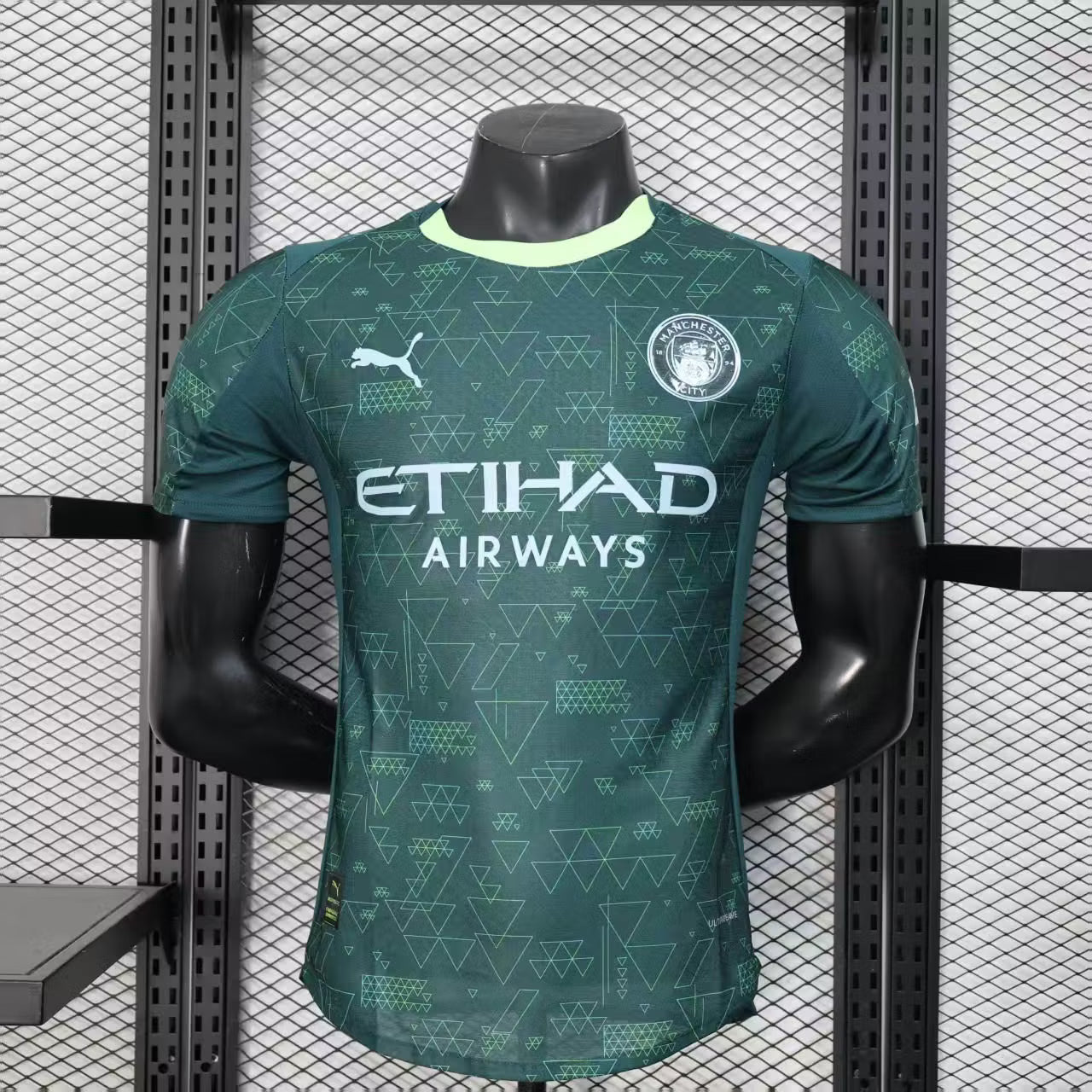 2025/2026 Player Version Manchester City Fourth Away Football Shirt – 1:1 Thai Quality