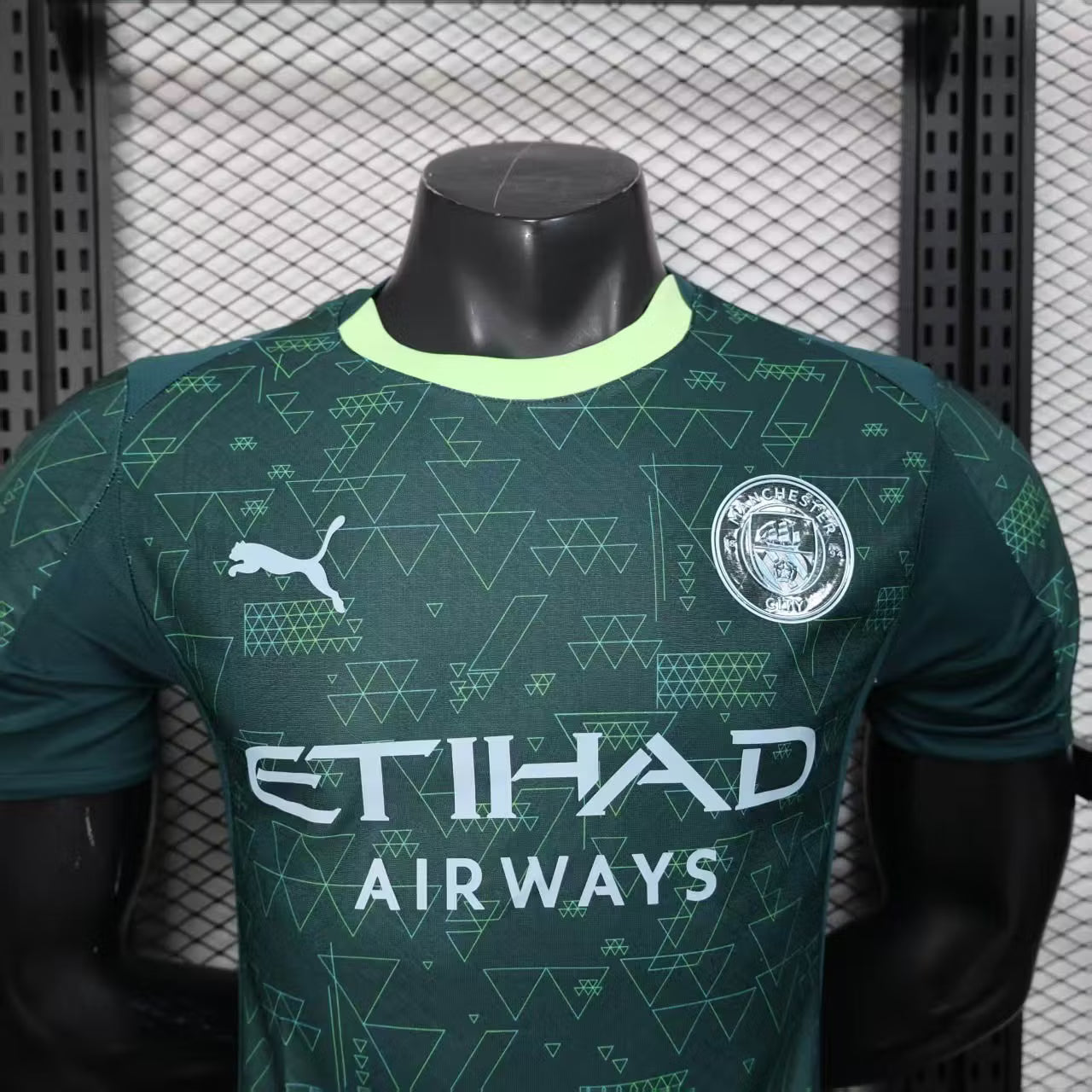 2025/2026 Player Version Manchester City Fourth Away Football Shirt – 1:1 Thai Quality