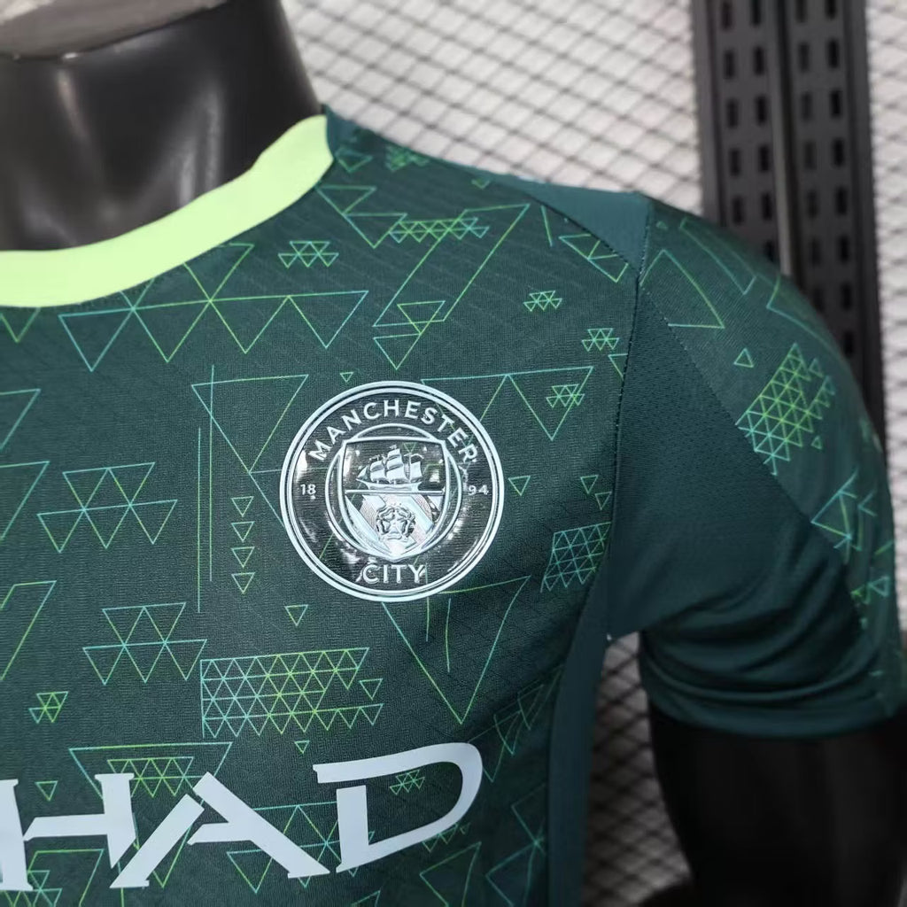 2025/2026 Player Version Manchester City Fourth Away Football Shirt – 1:1 Thai Quality