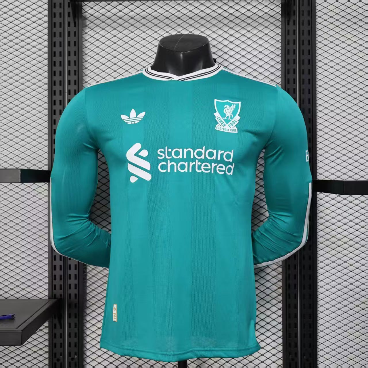 2025/2026 Player Version Long Sleeve Liverpool Third Away Football Shirt – 1:1 Thai Quality