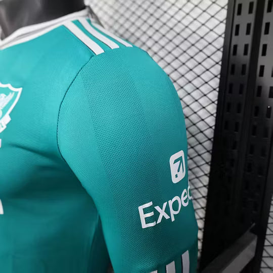 2025/2026 Player Version Long Sleeve Liverpool Third Away Football Shirt – 1:1 Thai Quality