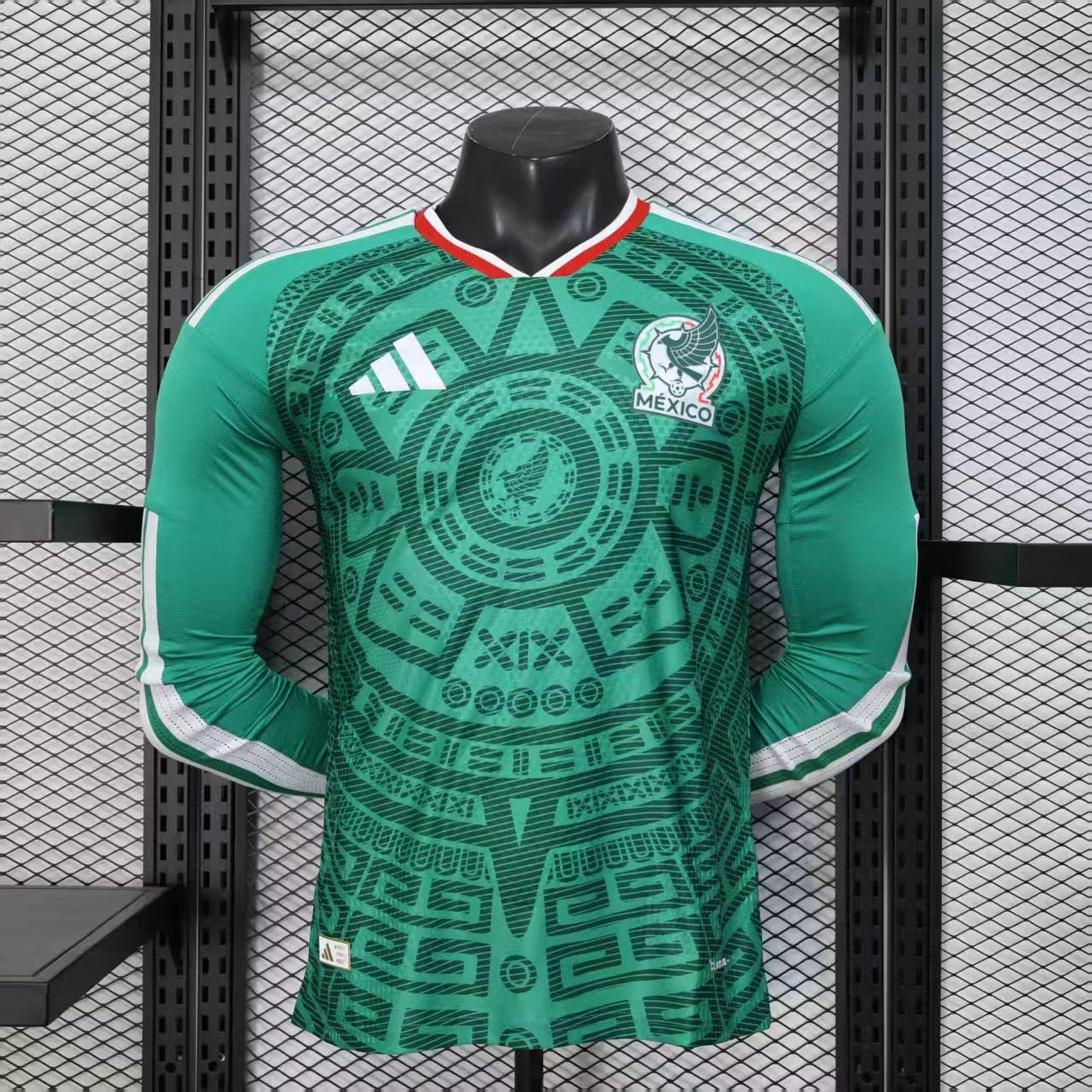 2026 Player Version Long Sleeve Mexico National Team Home Football Shirt – 1:1 Thai Quality