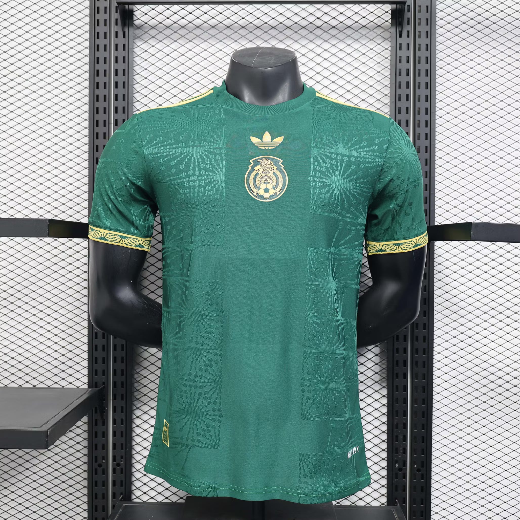 2025 Player Version Mexico National Team Gold Cup Edition Green Football Shirt – 1:1 Thai Quality