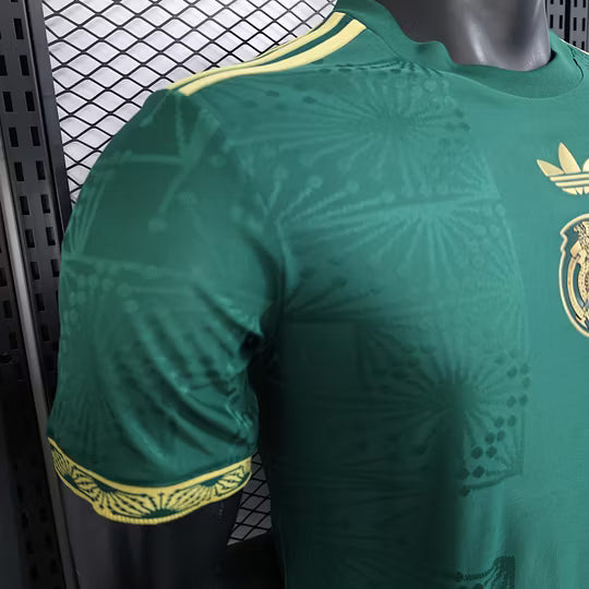 2025 Player Version Mexico National Team Gold Cup Edition Green Football Shirt – 1:1 Thai Quality