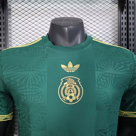 2025 Player Version Mexico National Team Gold Cup Edition Green Football Shirt – 1:1 Thai Quality