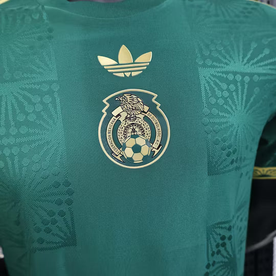2025 Player Version Mexico National Team Gold Cup Edition Green Football Shirt – 1:1 Thai Quality