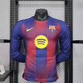 FC Barcelona Home Long Sleeve Jersey 2025/2026 – Player Version (1:1 Thai Quality)