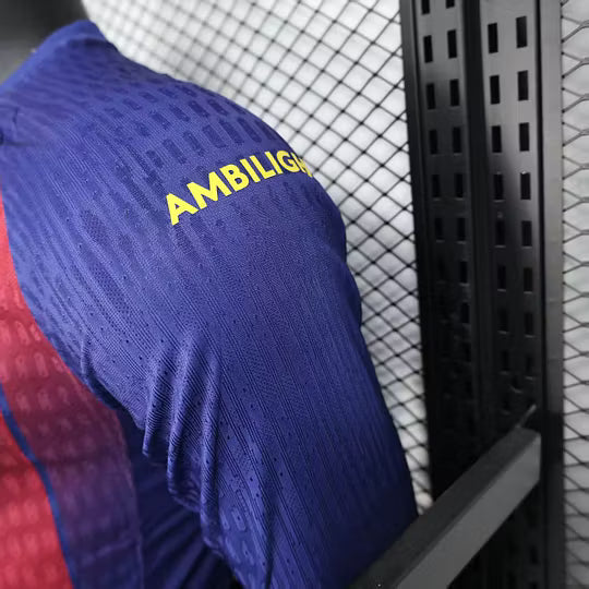FC Barcelona Home Long Sleeve Jersey 2025/2026 – Player Version (1:1 Thai Quality)