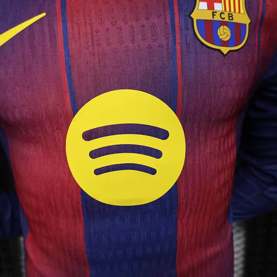 FC Barcelona Home Long Sleeve Jersey 2025/2026 – Player Version (1:1 Thai Quality)