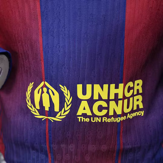 FC Barcelona Home Long Sleeve Jersey 2025/2026 – Player Version (1:1 Thai Quality)