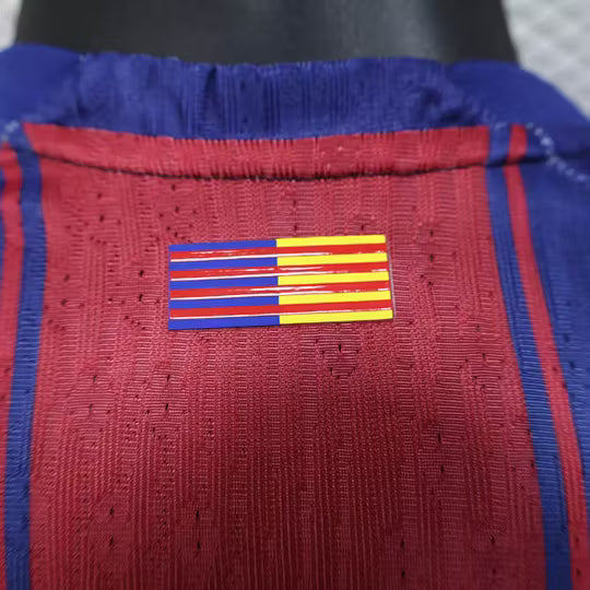 FC Barcelona Home Long Sleeve Jersey 2025/2026 – Player Version (1:1 Thai Quality)