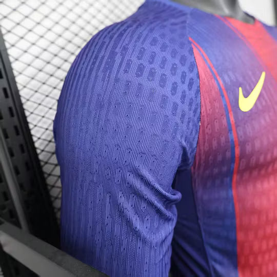 FC Barcelona Home Long Sleeve Jersey 2025/2026 – Player Version (1:1 Thai Quality)