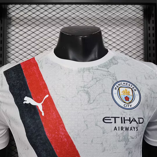 2025/2026 Player Version Manchester City KidSuper Joint Edition White Football Shirt – 1:1 Thai Quality
