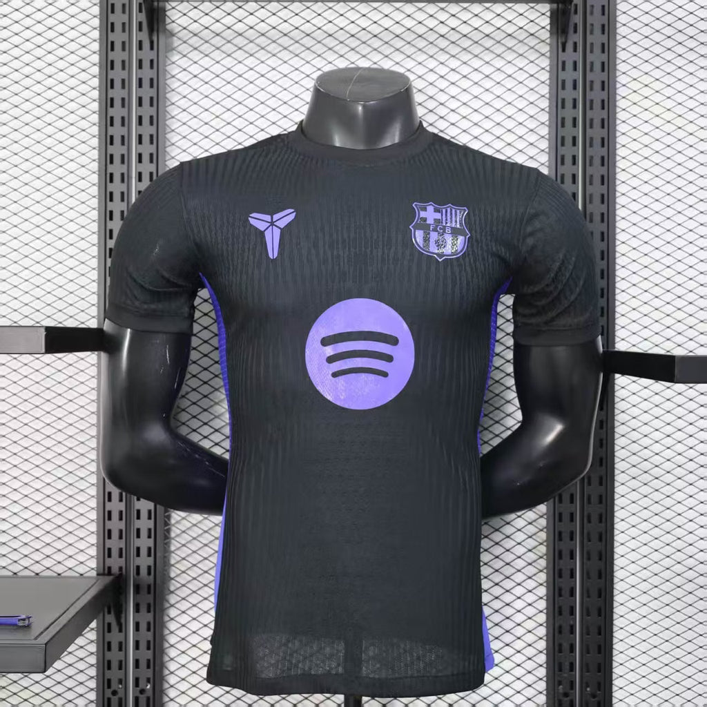 FC Barcelona x Kobe Bryant Collaboration Black Jersey 2025/2026 – Player Version (1:1 Thai Quality)