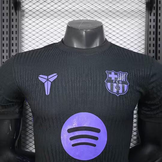 FC Barcelona x Kobe Bryant Collaboration Black Jersey 2025/2026 – Player Version (1:1 Thai Quality)