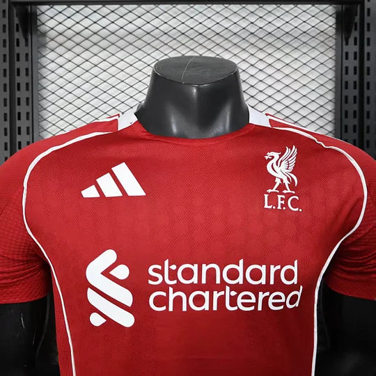 Liverpool Home Jersey 2025/2026 (Player Version, 1:1, Thai Quality)