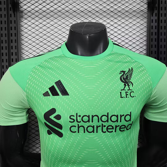 2025/2026 Player Version Liverpool Goalkeeper Green Football Shirt – 1:1 Thai Quality