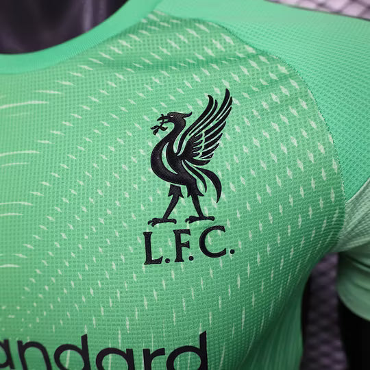 2025/2026 Player Version Liverpool Goalkeeper Green Football Shirt – 1:1 Thai Quality