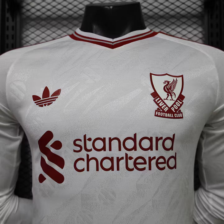 Liverpool Away Long Sleeve Football Shirt 2026/2027 Player Version 1:1 Thai Quality