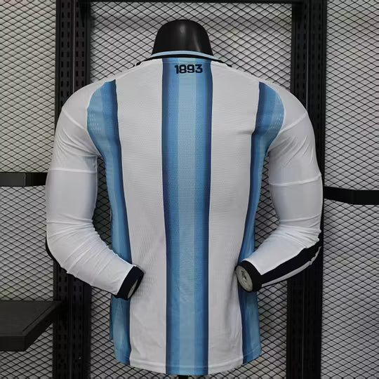 2026 Player Version Long Sleeve Argentina Home Football Shirt – 1:1 Thai Quality