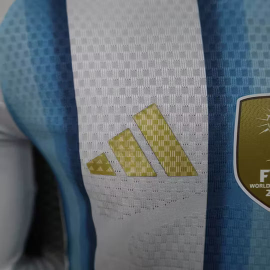 2026 Player Version Long Sleeve Argentina Home Football Shirt – 1:1 Thai Quality