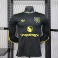 2025/2026 Player Version Long Sleeve Manchester United Third Away Football Shirt – 1:1 Thai Quality