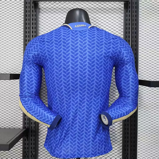 2026 Player Version Long Sleeve Italy National Team Home Football Shirt – 1:1 Thai Quality