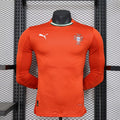 2025 Player Version Long Sleeve Portugal Home Football Shirt – 1:1 Thai Quality