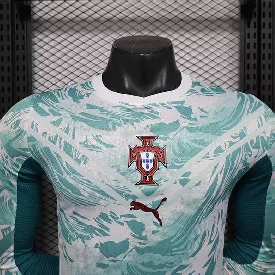 2026 Player Version Long Sleeve Portugal Away Football Shirt – 1:1 Thai Quality