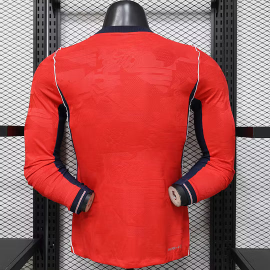 2026 Player Version Long Sleeve England Away Football Shirt – 1:1 Thai Quality