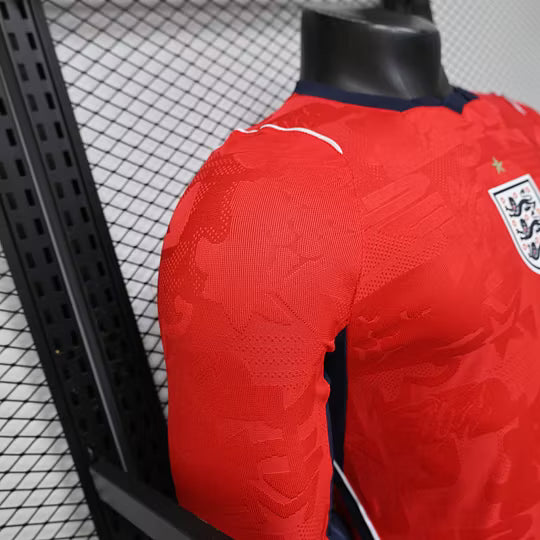 2026 Player Version Long Sleeve England Away Football Shirt – 1:1 Thai Quality
