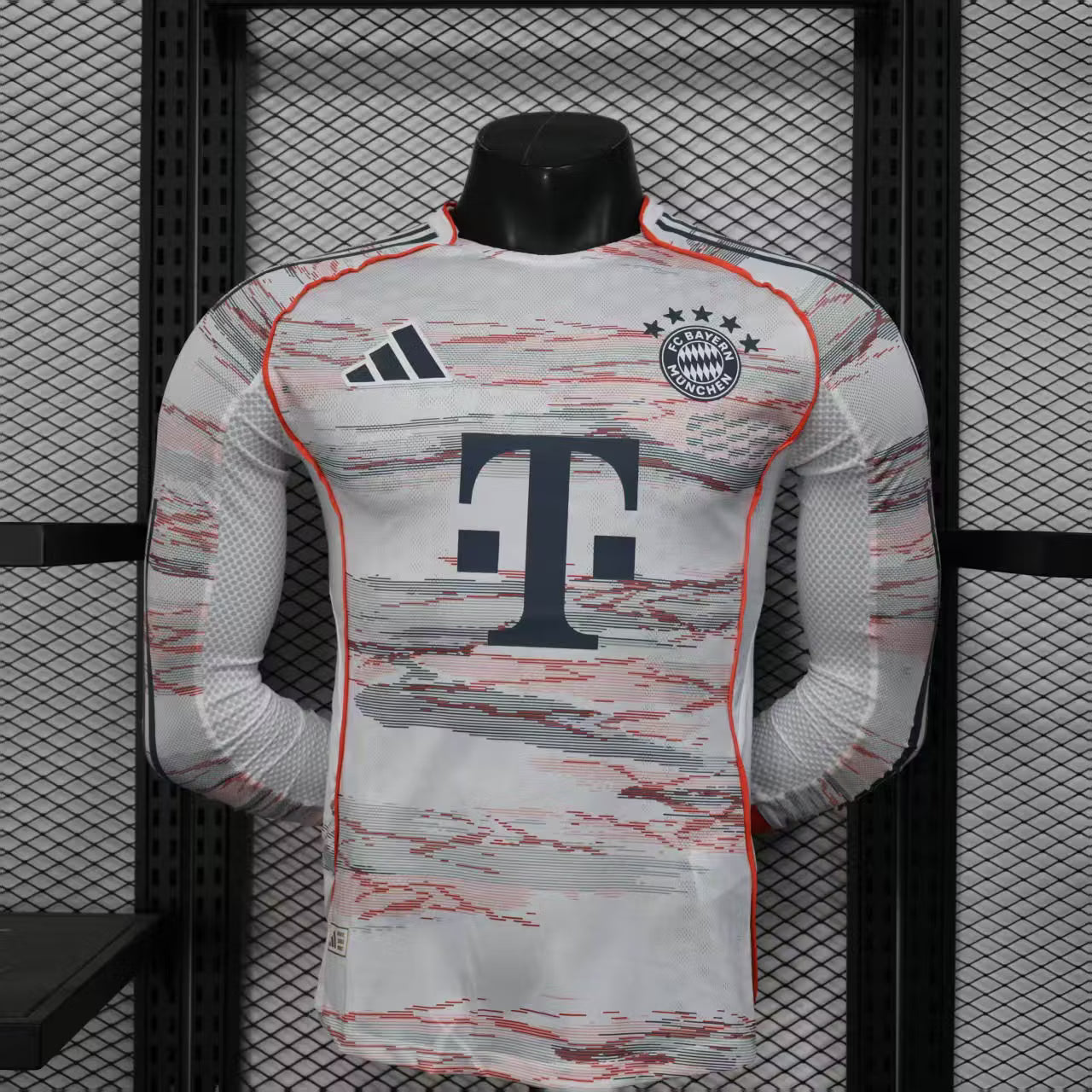 2025/2026 Player Version Long Sleeve Bayern Munich Away Football Shirt – 1:1 Thai Quality