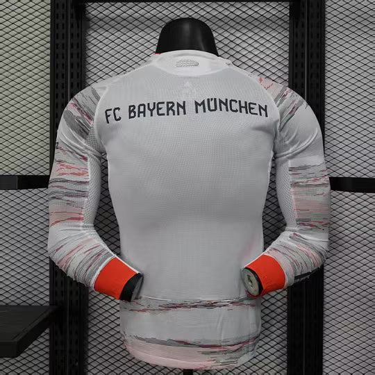 2025/2026 Player Version Long Sleeve Bayern Munich Away Football Shirt – 1:1 Thai Quality