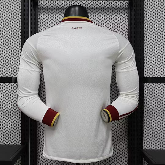 2026 Player Version Long Sleeve Spain Away Football Shirt – 1:1 Thai Quality