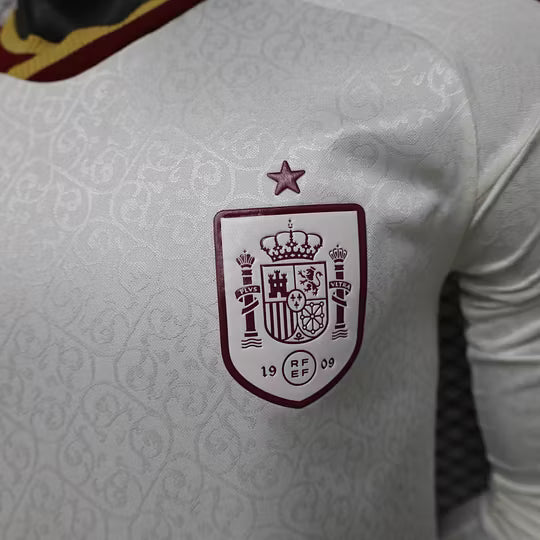 2026 Player Version Long Sleeve Spain Away Football Shirt – 1:1 Thai Quality