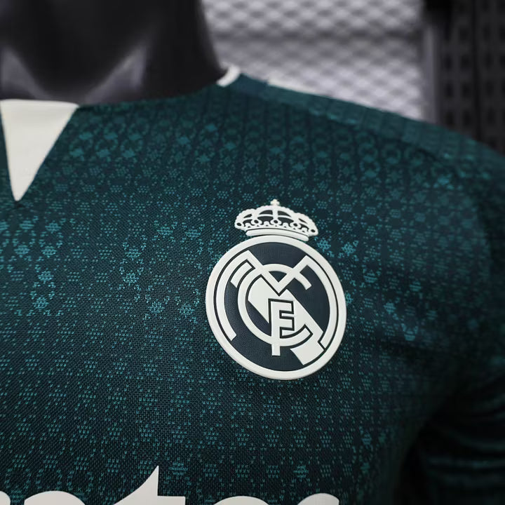 Real Madrid Away Long Sleeve Football Shirt 2026/2027 Player Version 1:1 Thai Quality