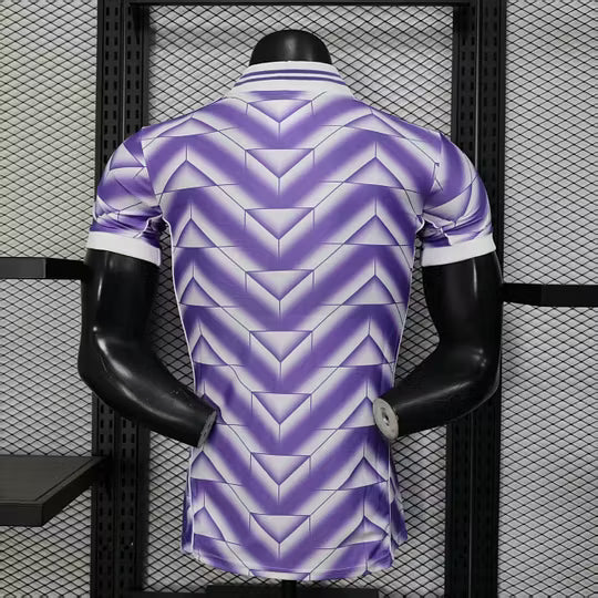2025/2026 Player Version Real Madrid Special Edition Purple And White Football Shirt – 1:1 Thai Quality