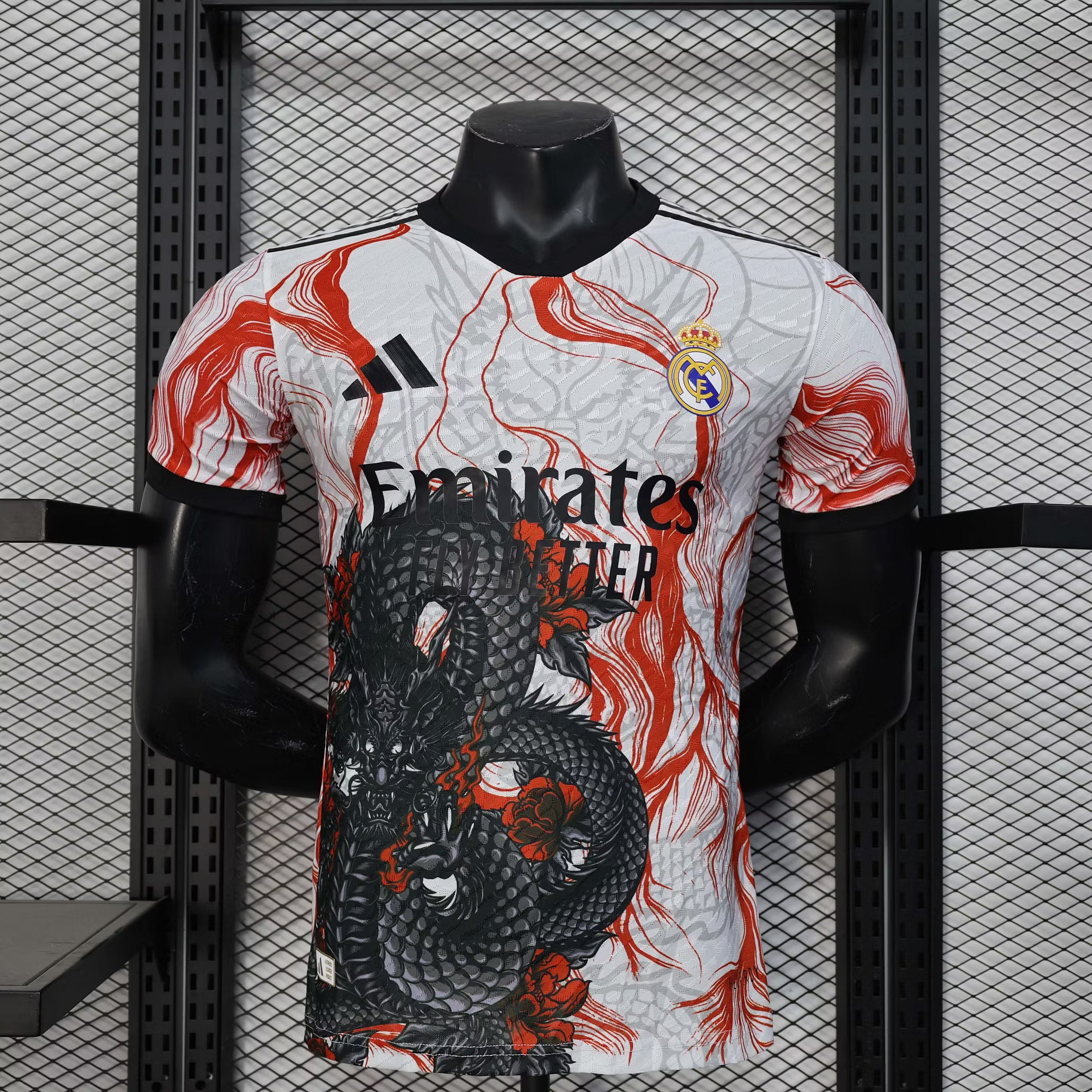 2025/2026 Player Version Real Madrid Special Edition Red Football Shirt – 1:1 Thai Quality