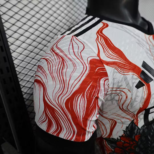 2025/2026 Player Version Real Madrid Special Edition Red Football Shirt – 1:1 Thai Quality