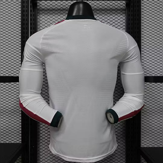 2026/2027 Player Version Long Sleeve Real Madrid Home Football Shirt – 1:1 Thai Quality
