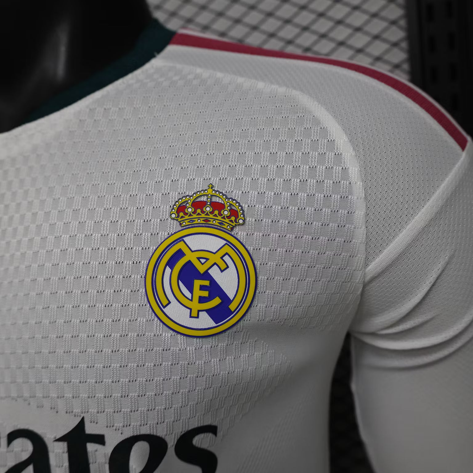 2026/2027 Player Version Long Sleeve Real Madrid Home Football Shirt – 1:1 Thai Quality