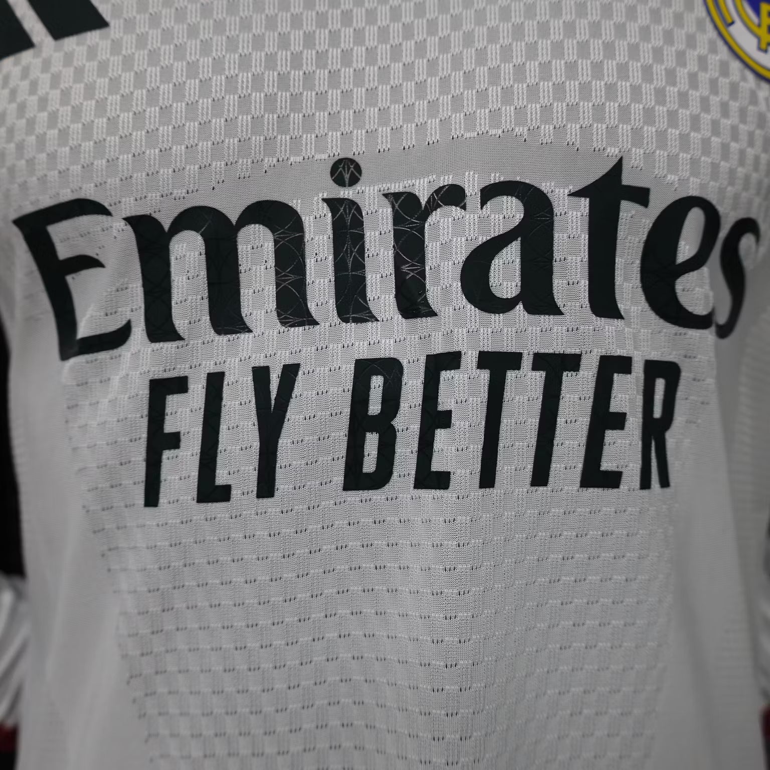 2026/2027 Player Version Long Sleeve Real Madrid Home Football Shirt – 1:1 Thai Quality