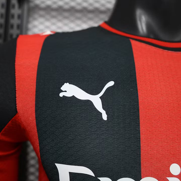 AC Milan Home Long Sleeve Football Shirt 2026/2027 Player Version 1:1 Thai Quality