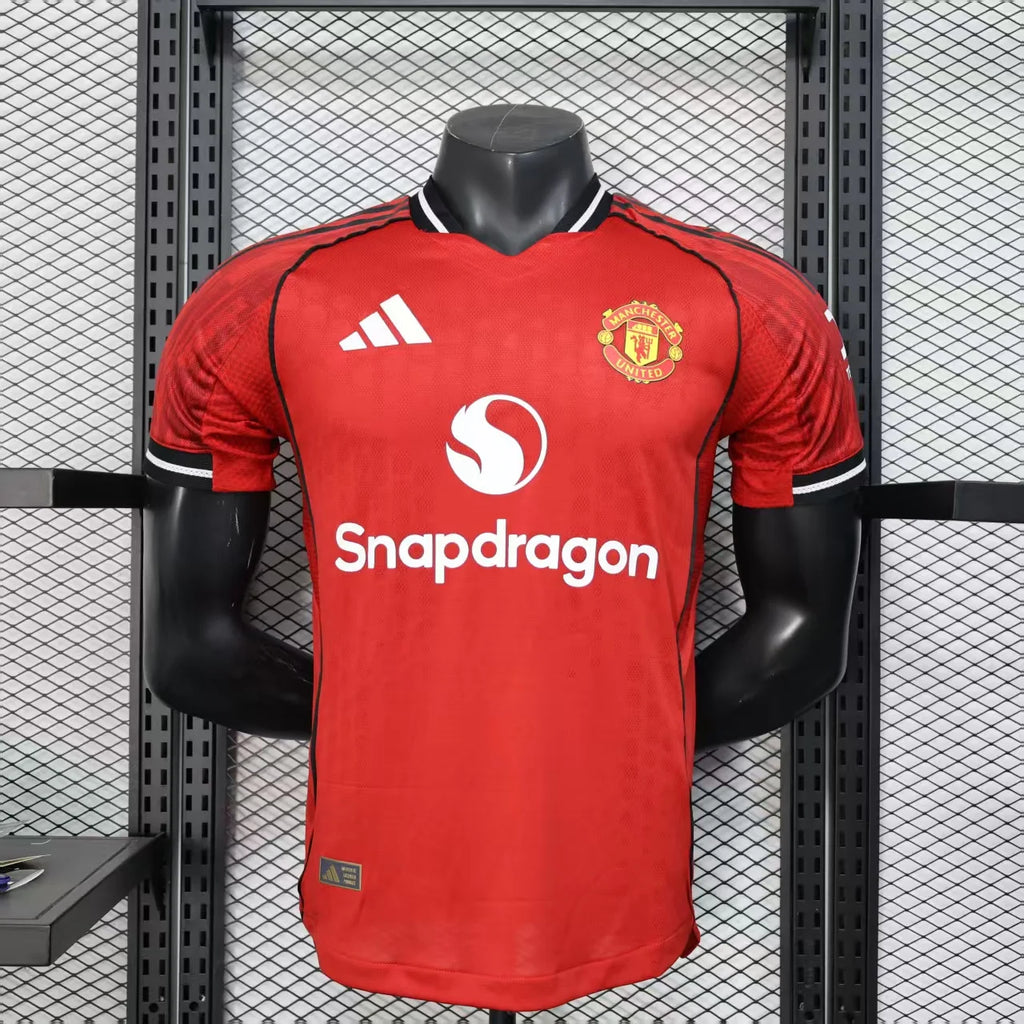 Manchester United Home Jersey 2025/2026 (Player Version, 1:1, Thai Quality)
