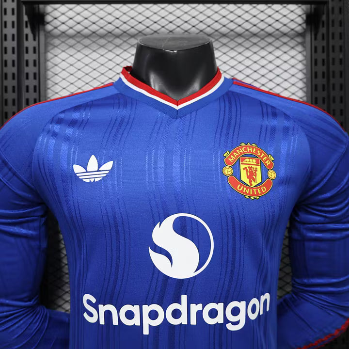 Manchester United Away Long Sleeve Football Shirt 2026/2027 Player Version 1:1 Thai Quality