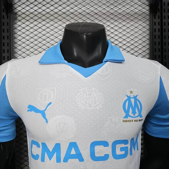 Olympique de Marseille Home Jersey 2025/2026 (Player Version, 1:1, Thai Quality)