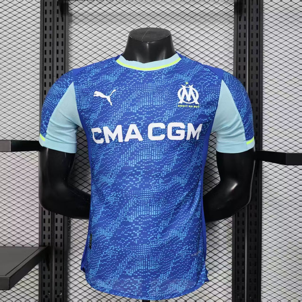 2025/2026 Player Version Olympique de Marseille Third Away Football Shirt – 1:1 Thai Quality